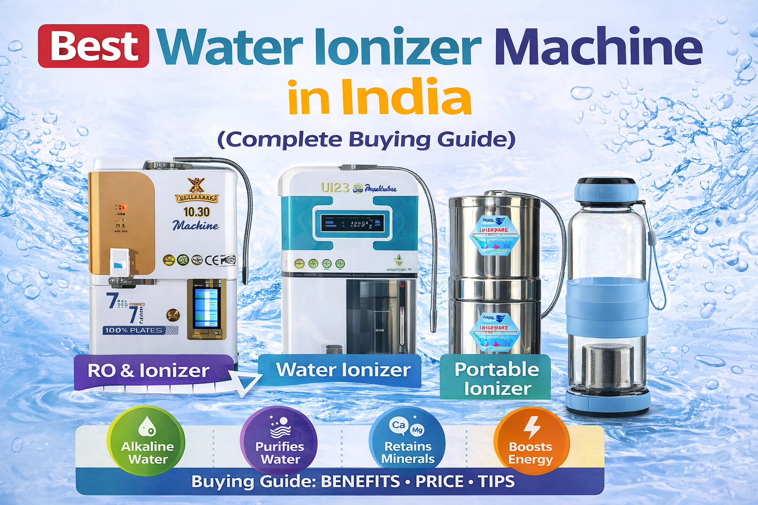 Best Water Ionizer Machine in India (Complete Buying Guide)
