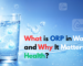 What is ORP in Water and Why It Matters for Health