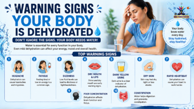 Warning Signs Your Body Is Dehydrated