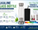 “Alkaline glass bottle for healthy and eco-friendly hydration”