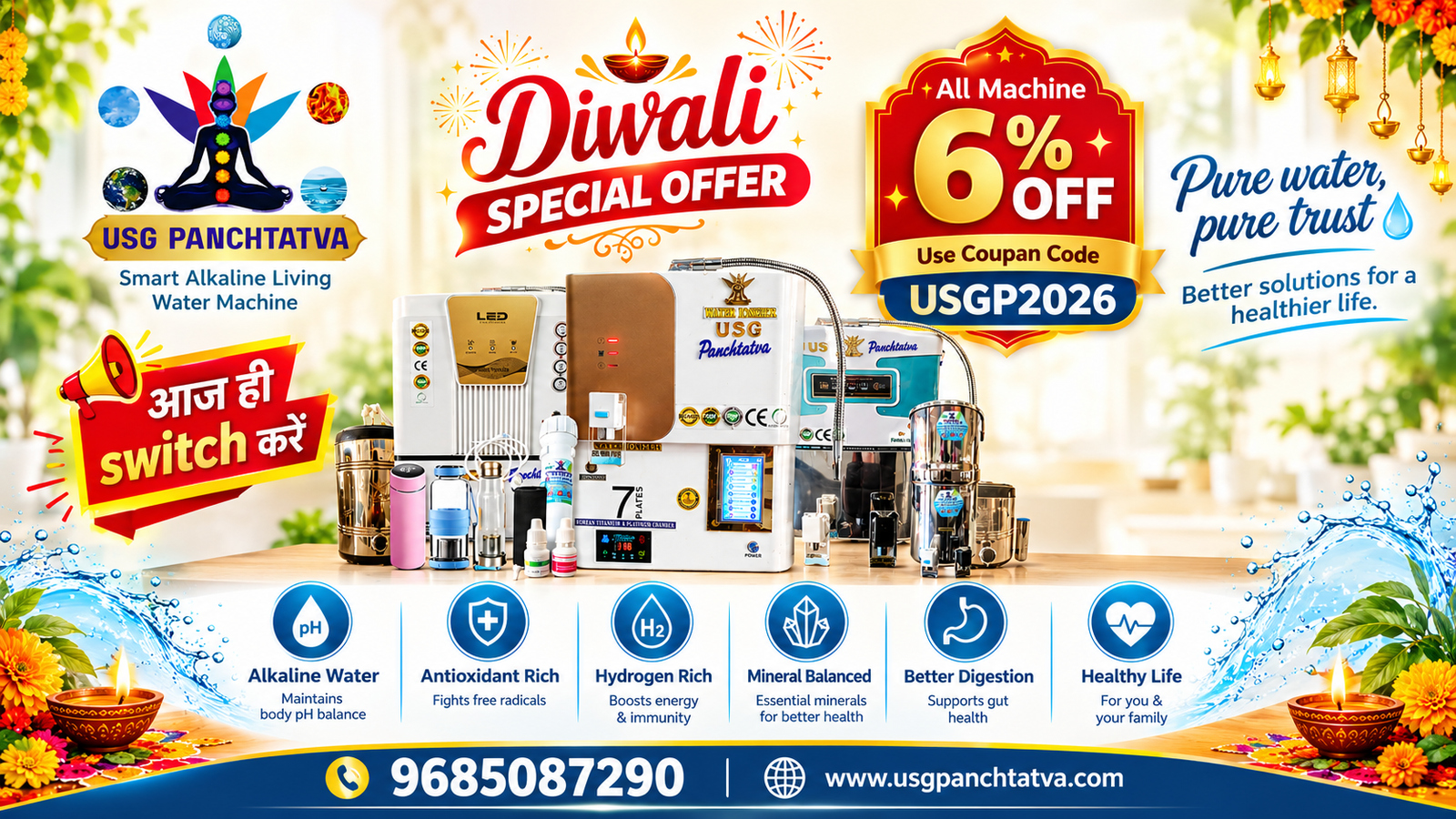Diwali Special_ Pure Water Promotion